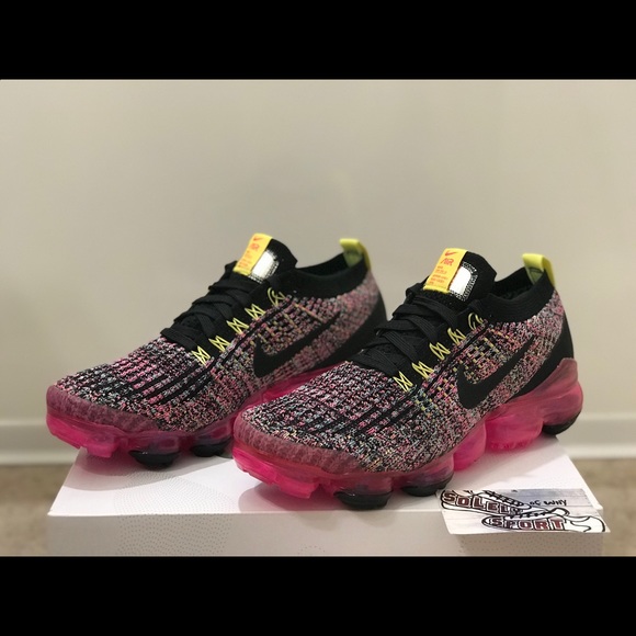 NEW Nike Vapormax Flyknit 3 Running Pink 2019 - Picture 2 of 8